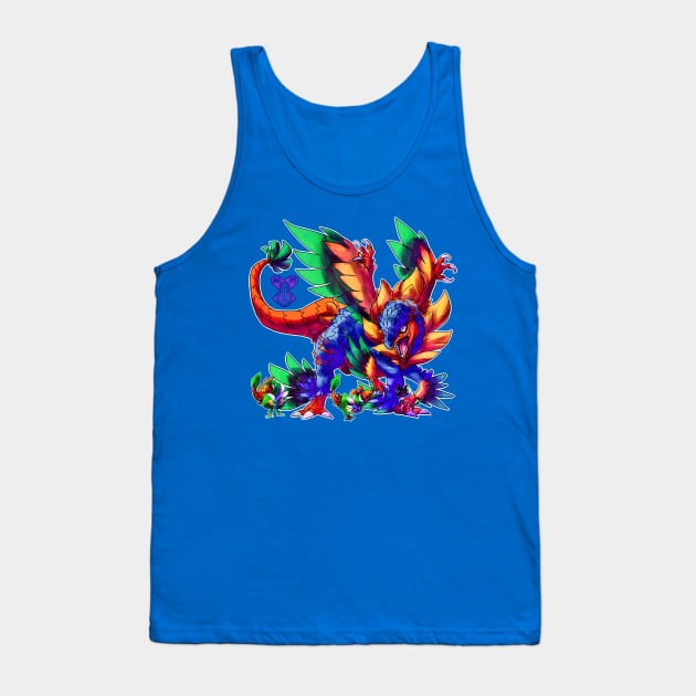 feathered tyrant Tank Top by BeatBawksStudio